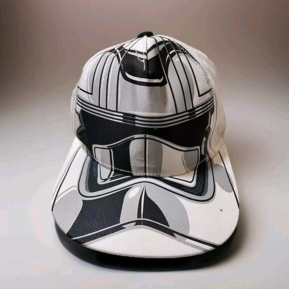 Star Wars Stormtrooper‎ Baseball Hat Cap Mens Snapback Adjustable Black White - Picture 1 of 6